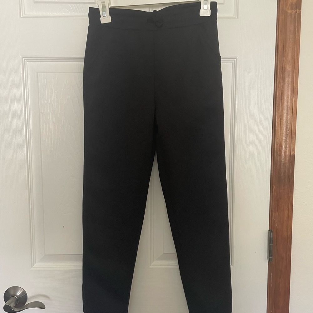 Boys Black Sweatpants Size M 10/12